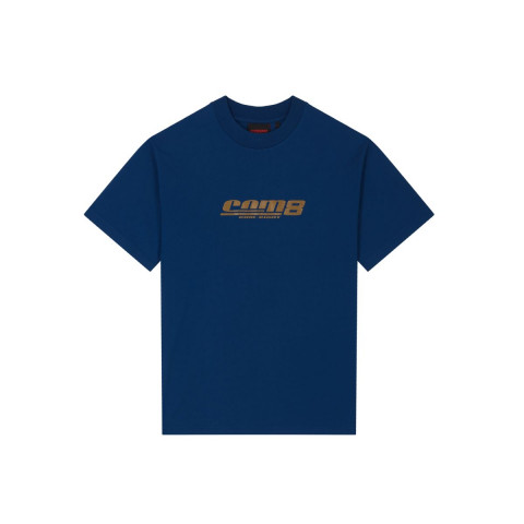 HERITAGE T-SHIRT CLASSIC LOGO GOLD NAVY