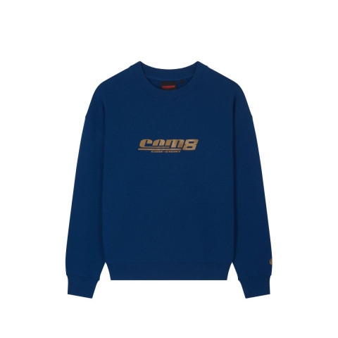 HERITAGE CREWNECK CLASSIC LOGO GOLD NAVY