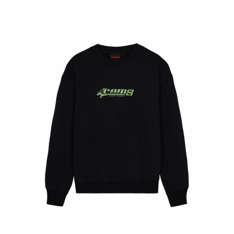 HERITAGE CREWNECK JAGUAR BLACK